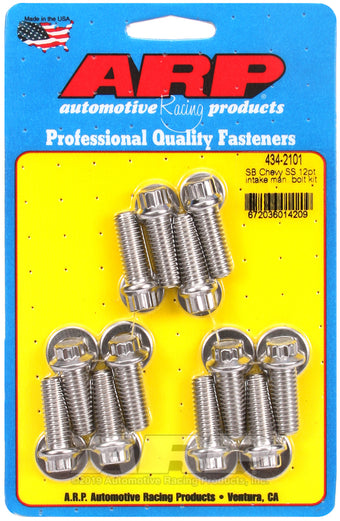 compare product ARP SB Chevy SS 12pt Intake Manifold Bolt Kit