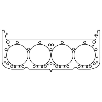 compare product Cometic Chevy Gen-1 Small Block V8 .040in MLX Cylinder Head Gasket - 4.200in Bores - Round Bore