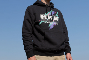 compare product HKS HOODIE SUPER RACING BLACK L