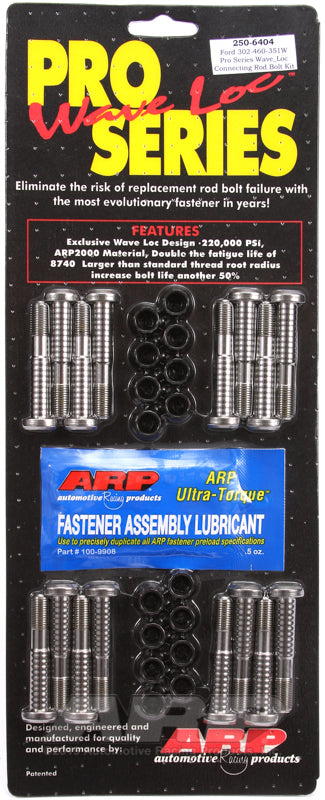 compare product ARP Ford Boss 302-429-460-351W wave-loc rod bolt kit