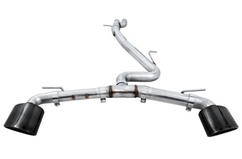 compare product AWE Tuning 18-19 Audi TT RS 8S/RK3 2.5L Turbo Track Edition Exhaust - Diamond Black RS-Style Tips