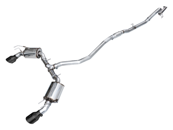 compare product AWE Tuning 22+ Honda Civic Si/Acura Integra Touring Edition Catback Exhaust - Dual Diamond Black Tip