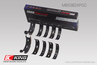 compare product King Subaru EJ20/EJ22/EJ25 (Incl. Turbo) (Size 0.25) pMaxBlack Coated Main Bearing Set