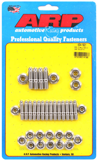 compare product ARP SB Chevy SS Oil Pan Stud Kit