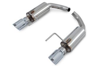 compare product AWE Tuning S550 Mustang EcoBoost Axle-Back Exhaust - Touring Edition (Chrome Silver Tips)