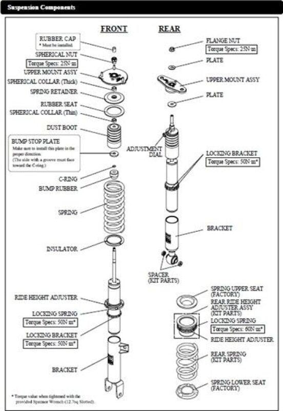 HKS 19-23 Tesla Model 3 RWD Hipermax S Full Kit