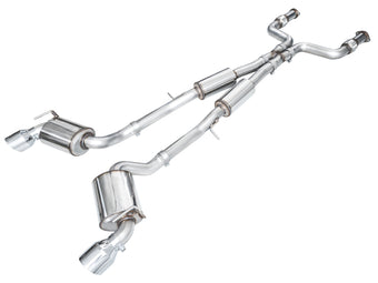 compare product AWE Tuning 2023 Nissan Z RZ34 RWD Touring Edition Cat-Back Exhaust System w/ Chrome Silver Tips