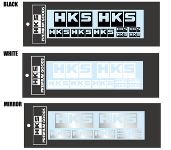 compare product HKS LOGO Sticker a la carte BLACK