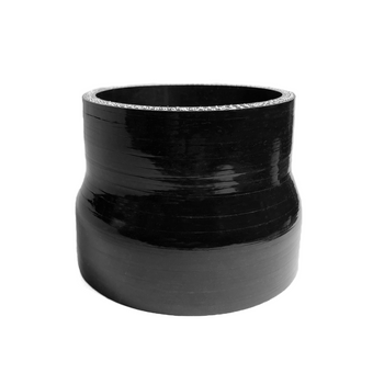 compare product Ticon Industries High Temp 4-Ply Black 2.5in to 2.75in Reinforced Silicone Reducer