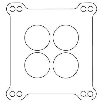 compare product Cometic Carter AFB Holley 4 Barrel .039in Fiber Carburetor Gasket - 4-Hole - Double Drilled