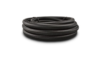 compare product Vibrant - 8 AN Black Nylon Braided Flex Hose w/PTFE Liner (150ft Roll)
