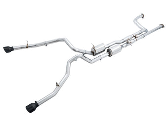 compare product AWE Tuning 2021 RAM 1500 TRX 0FG Cat-Back Exhaust - Diamond Black Tips