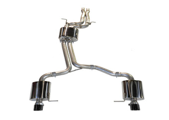 compare product AWE Tuning Audi 8R Q5 3.2L Non-Resonated Exhaust System (Downpipe-Back) - Diamond Black Tips