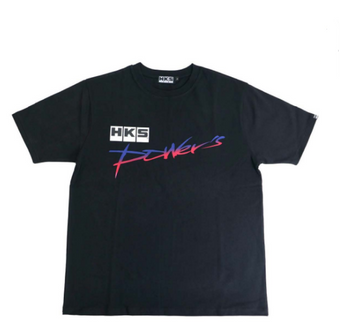 compare product HKS T-SHIRT Powers BLACK L