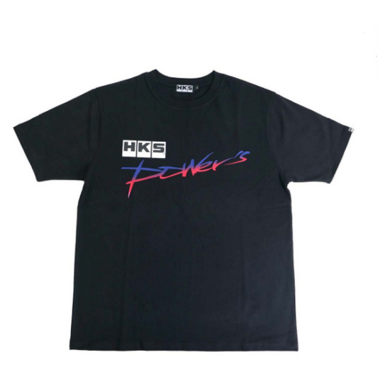 HKS T-SHIRT Powers BLACK XXL