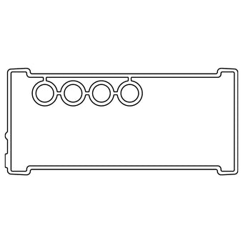 compare product Cometic Cosworth FVA/FVC .060in AFM Valve Cover Gasket
