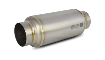 compare product Vibrant Titanium Resonator 2.5in. Inlet / 2.5in. Outlet x 12in. Long