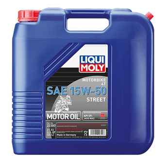 compare product LIQUI MOLY 20L Motorbike 4T SAE 15W-50 Street