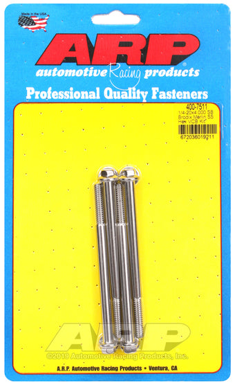 compare product ARP Brodix HeadSS Hex Valve Cover Bolt Kit