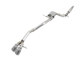 compare product AWE Tuning Mk6 Jetta 2.5L Track Edition Exhaust - Polished Silver Tips