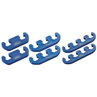 compare product Ford Racing Wire Dividers 4 to 3 to 2 - Blue w/ White Ford Logo