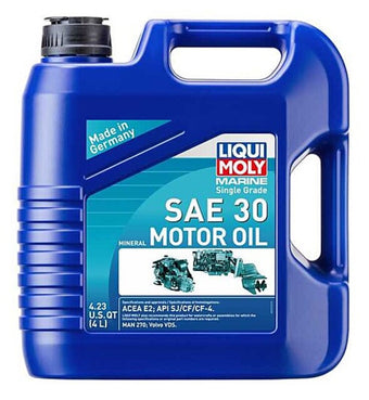 compare product LIQUI MOLY 4L Marine Single Grade Motor Oil SAE 30