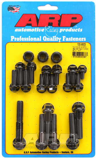 compare product ARP Muncie 4-spd 63-68 hex trans case bolt kit