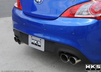 compare product HKS 10+ Genesis V6 & 2.0L Turbo Legamax Premium Rear Section Exhaust (OVERSIZED SHIPPING)