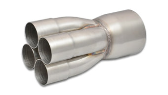 compare product Vibrant 4-1 SS Merge Collectors (2in Inlet Slipover ID 3-1/2in Merge Outlet OD) - Sold Individually