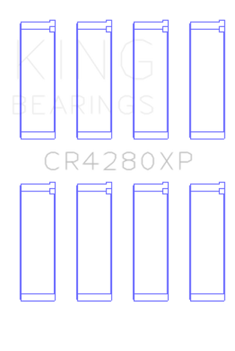 compare product King Engine Bearings Subaru WRX/STi EJ20/EJ22/EJ25 48mm Rod (Size +.025) Performance Rod Bearing Set