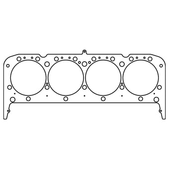 compare product Cometic GM SB2.2 Small Block V8 .098in MLS Cylinder Head Gasket - 4.165in Bore - With Steam Holes