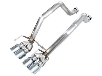 compare product AWE Tuning C6 Chevrolet Corvette Z06/ZR1 Track Edition Axle-Back Exhaust w/ Chrome Silver Tips