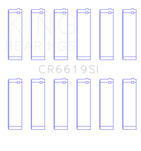 King Engine Bearings Ford V6 (Size +0.25mm) Connecting Rod Bearing Set