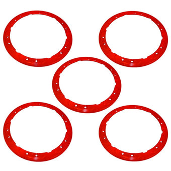 compare product Ford Racing 2021+ Ford Bronco Functional Bead Lock Ring Kit - Red