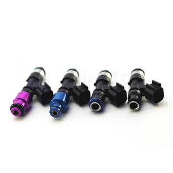compare product Injector Dynamics ID1050X Injectors - 60mm Length - 11mm Blue Top - 204 Lower Cushion (Set of 6)