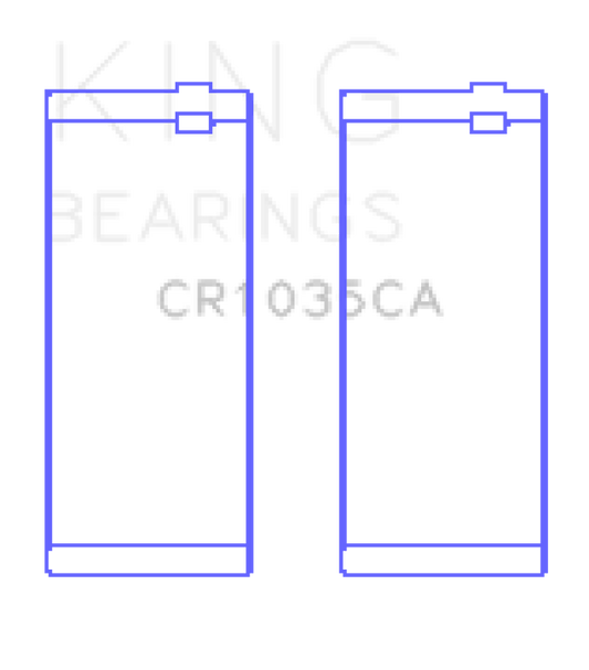 King Engine Bearings Dodge Cummins B-Series L4/L6 (Size STD) Rod Bearing Set