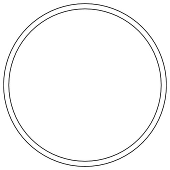 compare product Cometic Holley 4500 Dominator .060in Fiber Air Cleaner Mounting Gasket - 7.3125in Diameter