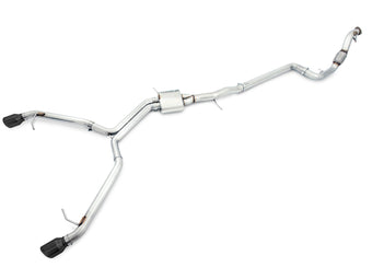 compare product AWE Tuning Audi B9 A5 Track Edition Exhaust Dual Outlet - Diamond Black Tips (Includes DP)