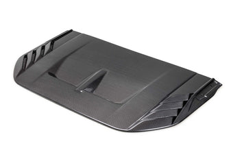 compare product Ford Racing 22-24 Ford Bronco Raptor Carbon Fiber Hood Vent - Gloss Finish