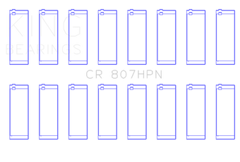 compare product King Engine Bearings Chevrolet SBC 307ci 350ci Gen III/IV Connecting Rod Bearing Set