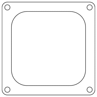 compare product Cometic Holley 4500 Dominator Carb Gaskets .060in Fiber - Open Plenum - 10 Pack
