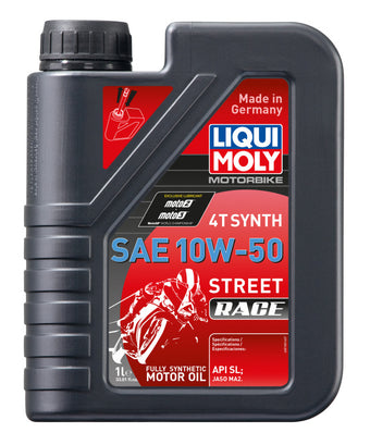 compare product LIQUI MOLY 1L Motorbike 4T Synth SAE 10W50 Street Race