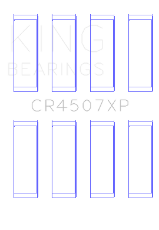 King Engine Bearings Mazda Mzr 2.3L 16V / Ford Duratec 2.3L 16V Connecting Rod Bearing Set
