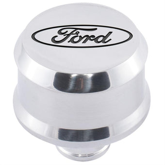 compare product Ford Racing Slant Edge Breather - Polished