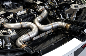 compare product AWE Tuning McLaren 720S Performance Exhaust - Diamond Black Tips
