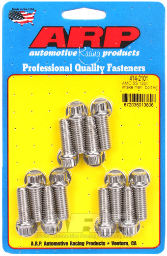 compare product ARP AMC SS 12pt intake manifold bolt kit