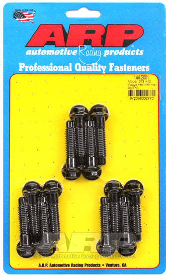 compare product ARP Mopar 273-440 Wedge Hex Intake Manifold Bolt Kit
