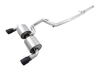 compare product AWE Tuning Ford Focus RS Touring Edition Cat-Back Exhaust - Non-Resonated - Diamond Black Tips