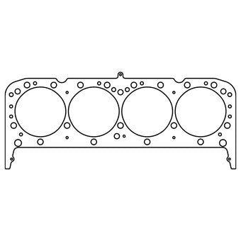 compare product Cometic Chevy Gen1 Small Block V8 .040in MLS Cylinder Head Gasket-4.080in Bore-With Valve Pockets