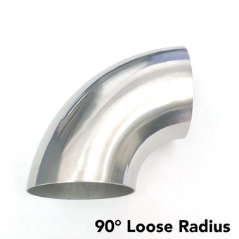 compare product Ticon Industries 2.5in Titanium 90 Degree Elbow - 1D Radius 1mm/.039in (No Leg)